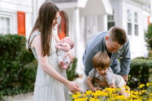 family newborn session